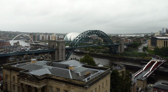 The Millennium, Tyne and Swing bridges