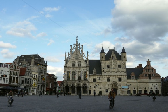 The Town Hall viewed from the Grote Markt